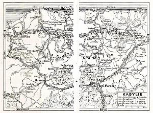 Plan de la Kabylie